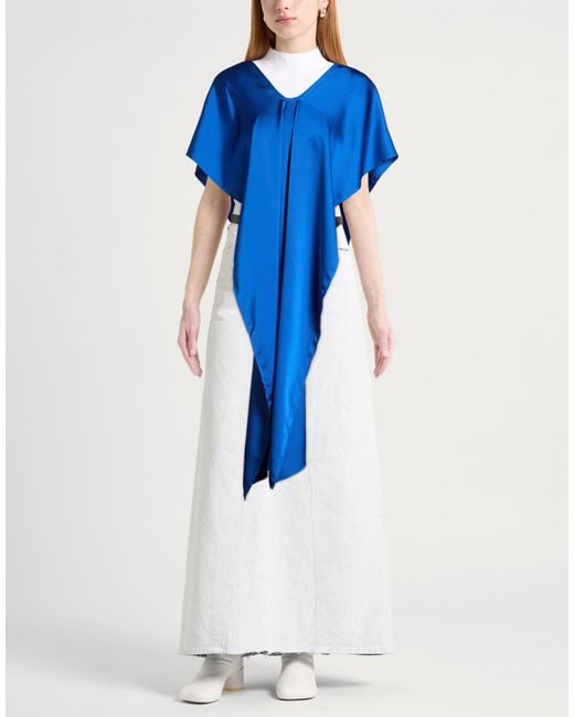 Weekend by Maxmara Blue Bright Cape Polyester
