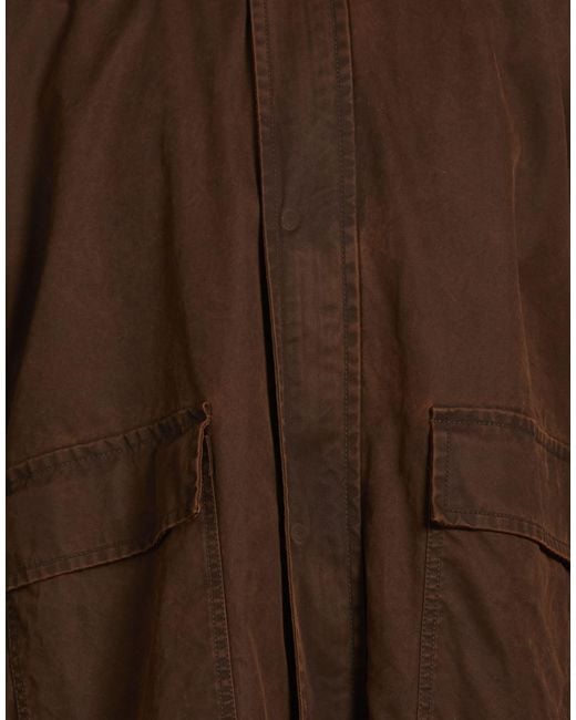 Sunnei Brown Jacket Cotton for men