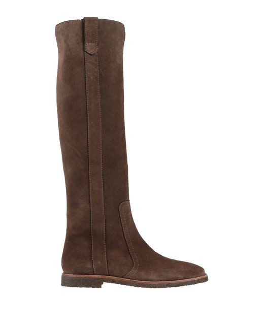 Laurence Bras Knee Boots In Brown Lyst
