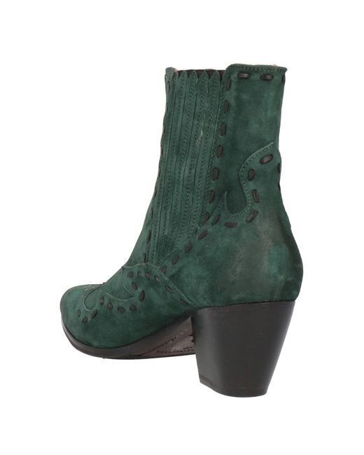 Jo Ghost Green Ankle Boots