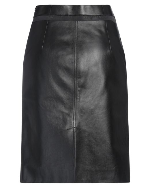 Fendi Black Midi Skirt