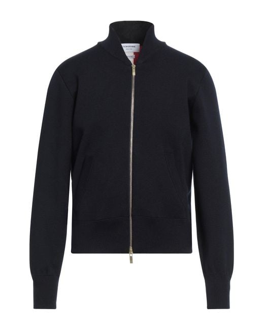 Cardigan di Thom Browne in Blue da Uomo