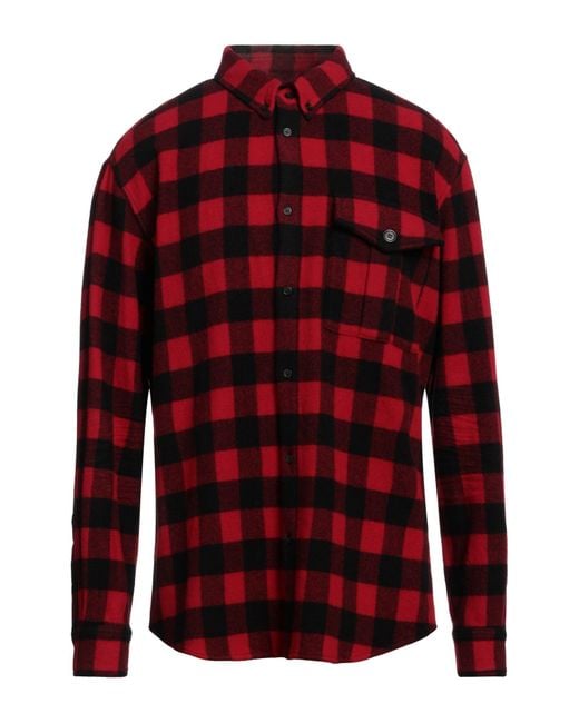 Camicia di DSquared² in Red da Uomo