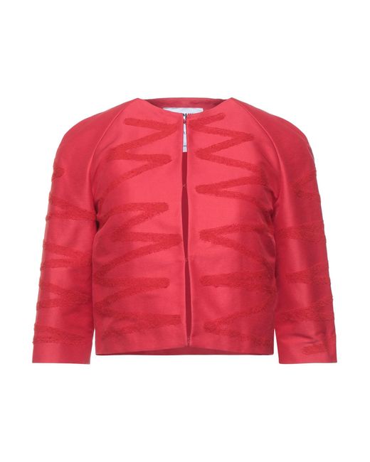 Moschino Red Suit Jacket
