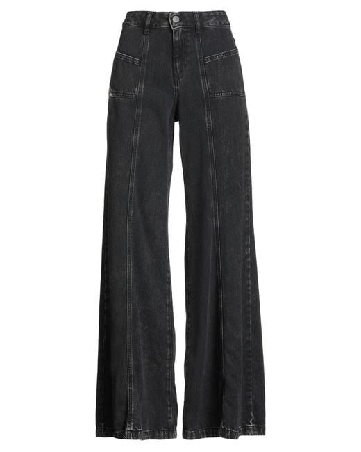 Pantalon En Jean DIESEL en coloris Black