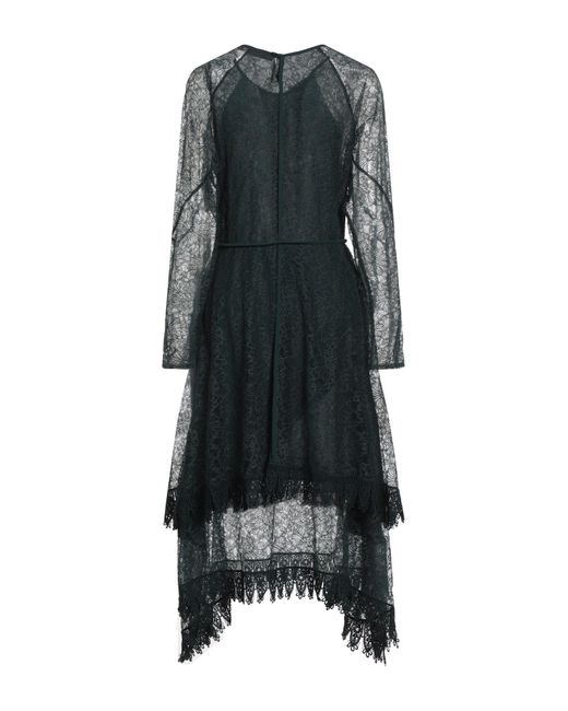 See By Chloé Black Midi Dress