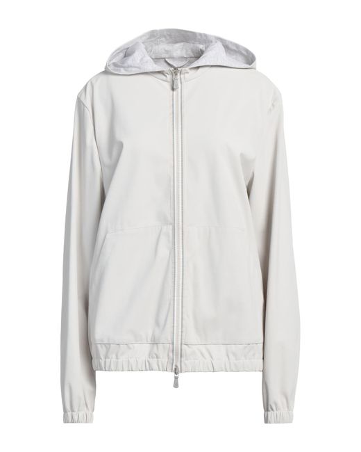 Eleventy Gray Jacket Polyurethane, Cotton