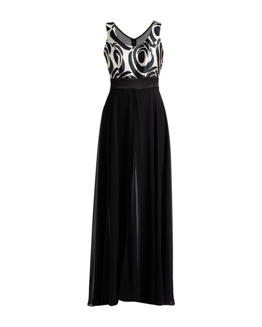 Camilla Black Jumpsuit Polyester, Elastane