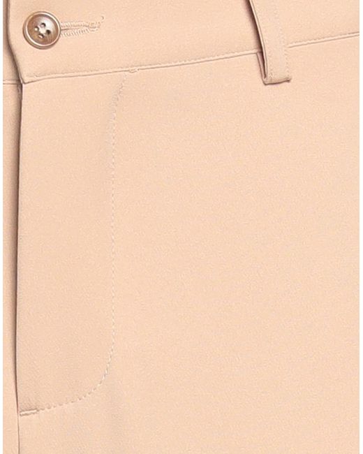 Daniele Alessandrini Natural Pants Polyester, Elastane for men