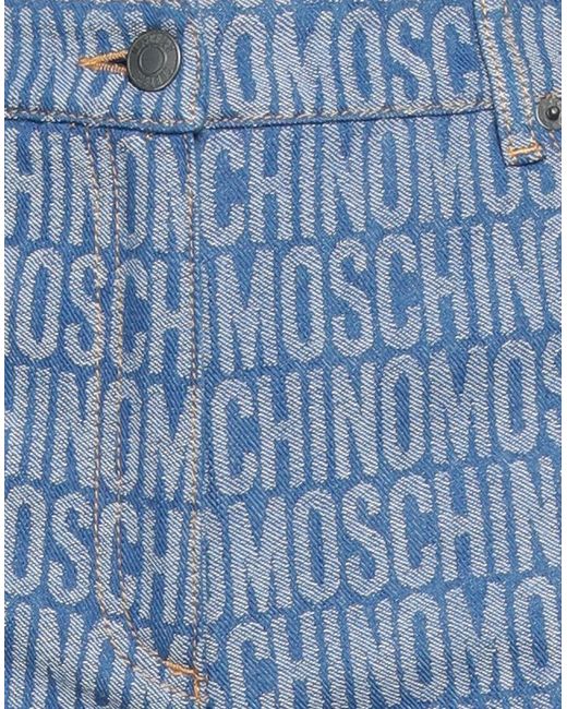 Moschino Blue Denim Shorts