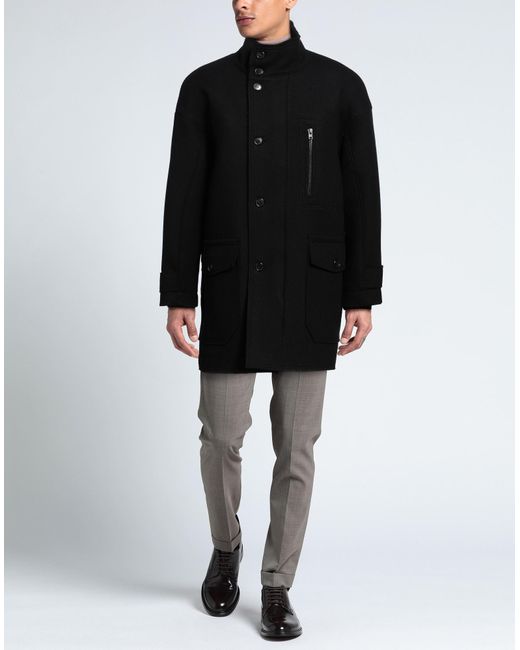 Manteau long Isabel Benenato pour homme en coloris Black