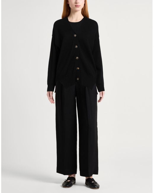Alpha Studio Black Strickjacke