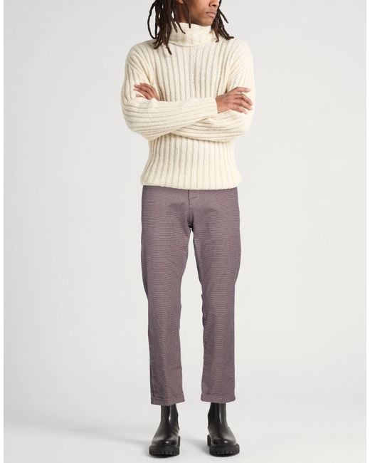 Harmont & Blaine Purple Light Pants Cotton, Elastane for men