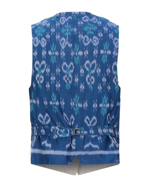 Fortela Gray Tailored Vest Cotton for men
