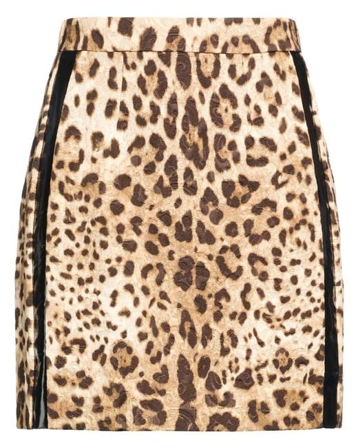 Dolce & Gabbana Natural Mini Skirt