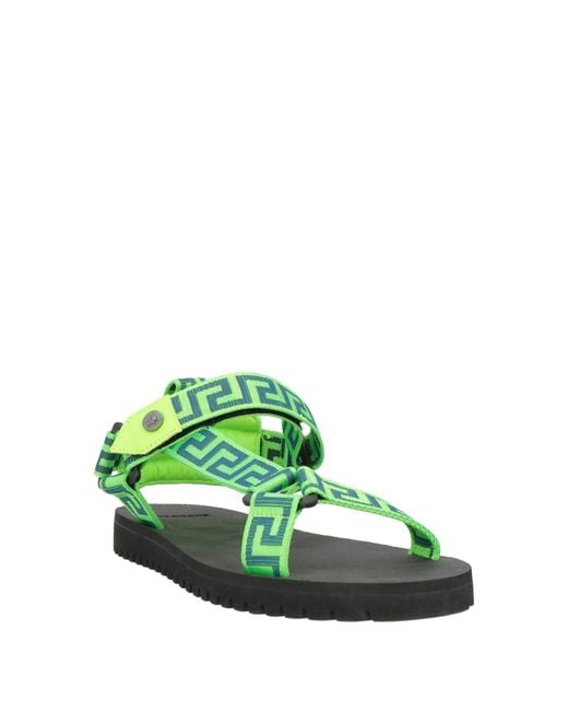Versace Green Sandals for men