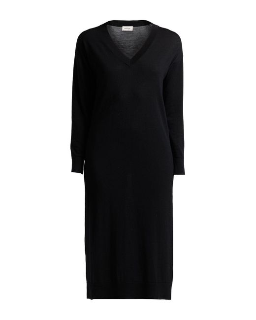 Ottod'Ame Black Midi Dress