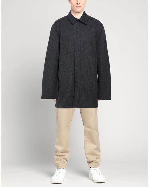 People Of Shibuya Blue Overcoat & Trench Coat for men