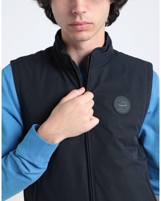 Woolrich Blue Jacket for men