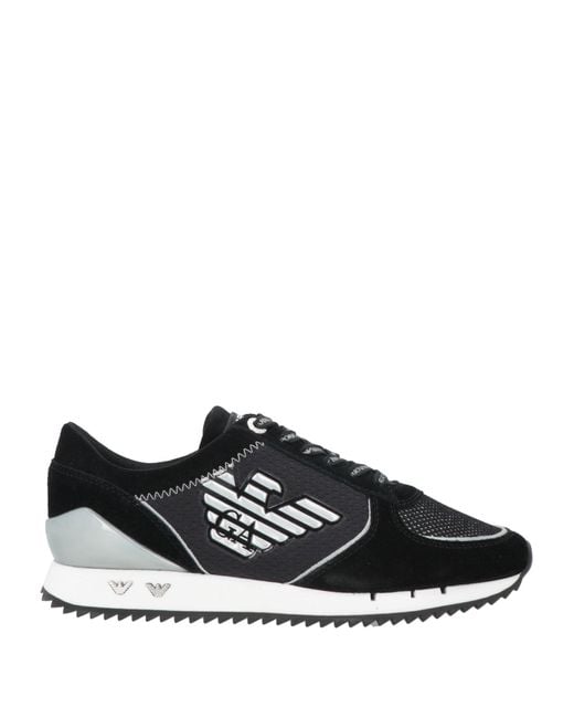 EA7 Black Sneakers