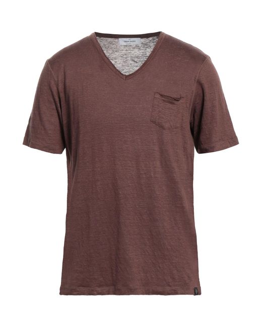 Gran Sasso Brown T-shirt for men