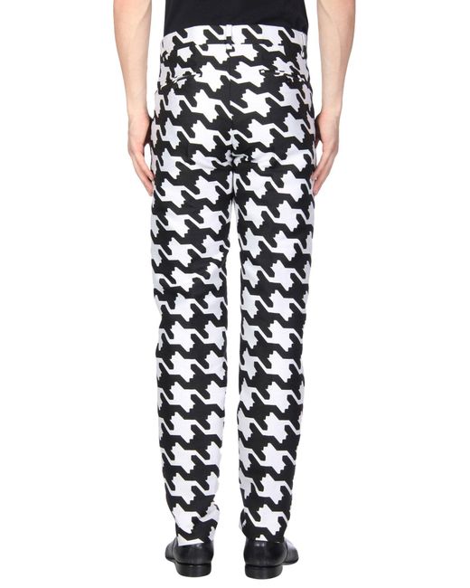 DSquared² Black Pants Cotton, Silk for men