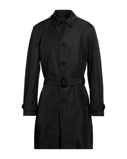 Riviera Black Overcoat for men