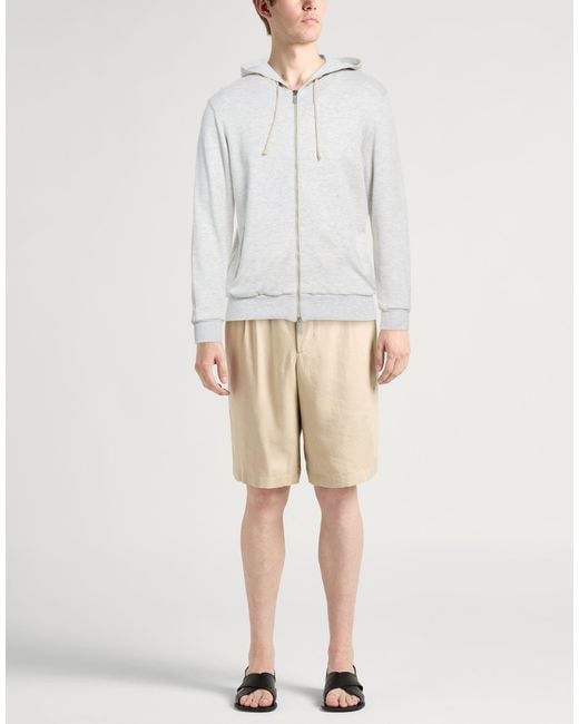 Eleventy White Sweatshirt for men