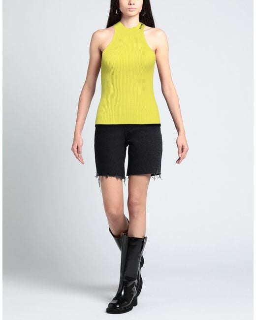 MSGM Yellow Top
