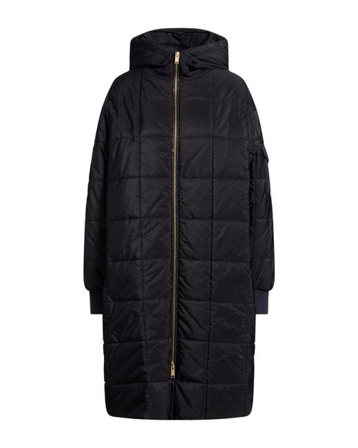 Fabiana Filippi Blue Puffer Polyester, Polyamide, Elastane, Leather, Ecobrass