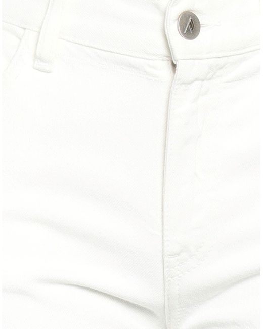 The Attico White Jeans