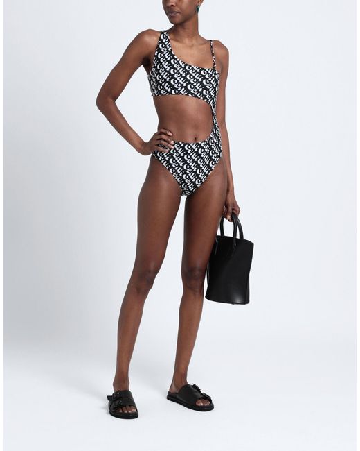 HUGO Black One-piece Swimsuit