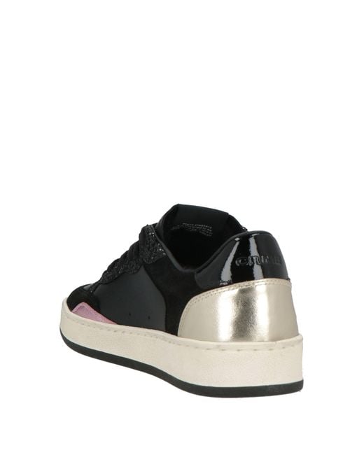 Crime London Black Sneakers