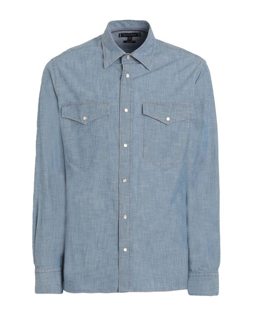 Camicia di Tommy Hilfiger in Blue da Uomo