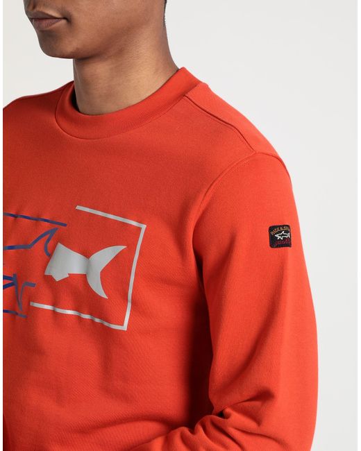 Paul & Shark Sweatshirt in Red für Herren