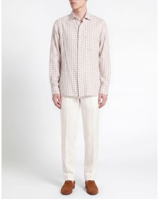 Camicia di Kiton in White da Uomo