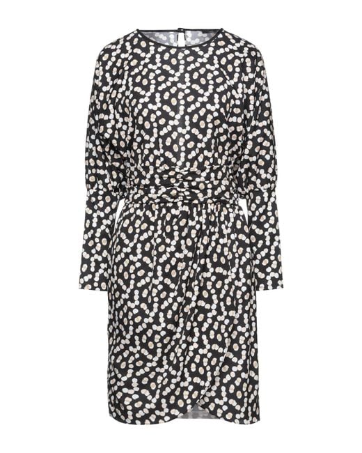 Hanita White Midi Dress Polyester
