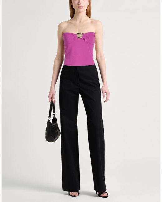 Patrizia Pepe Pink Mauve Top Polyamide, Elastane