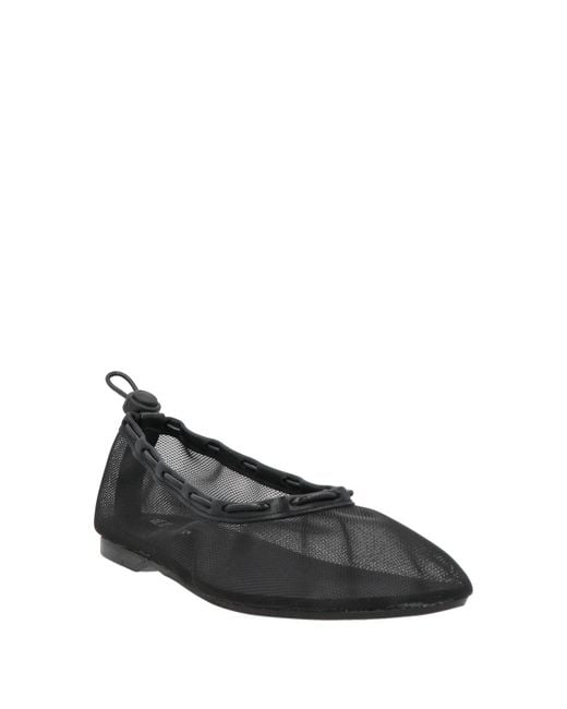 Alohas Black Ballet Flats