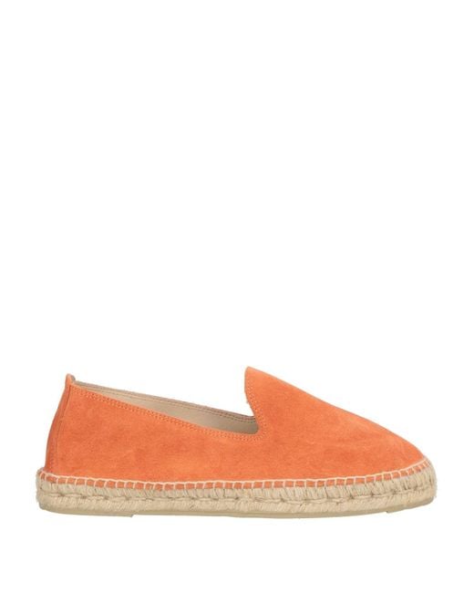 Manebí Espadrilles in Orange für Herren