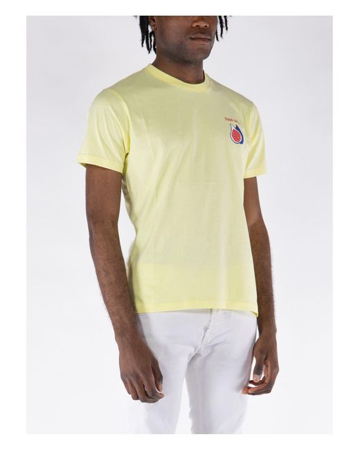 Mc2 Saint Barth T-shirts in Yellow für Herren