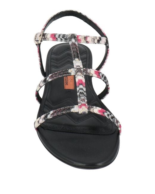 Missoni Black Sandals