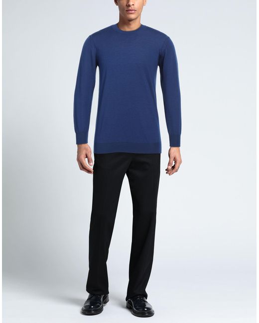 Paolo Pecora Blue Sweater for men
