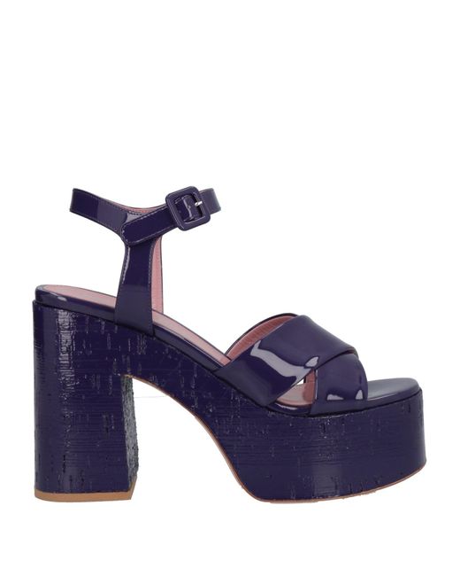 HAUS OF HONEY Blue Sandals