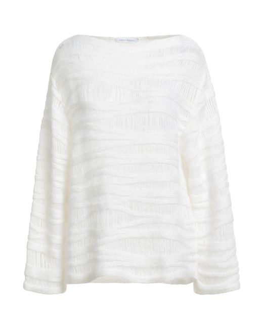 Alberta Ferretti White Sweater