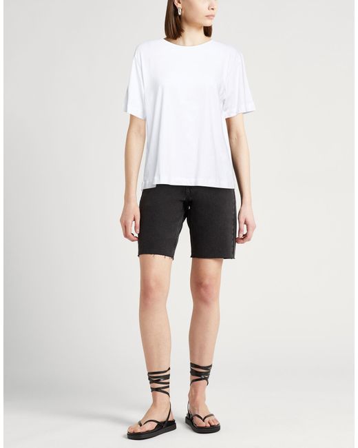 Majestic Filatures White T-Shirt Cotton