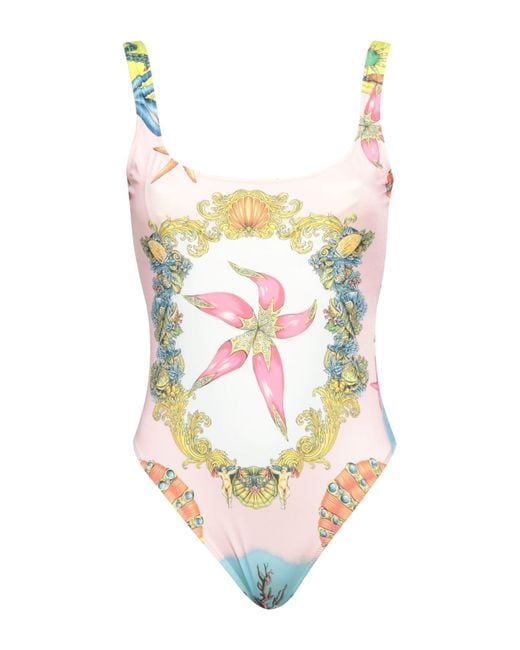 Versace White One-piece Swimsuit