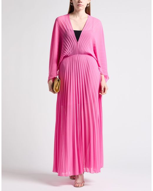 DOUBLE C Pink Maxi Dress Polyester