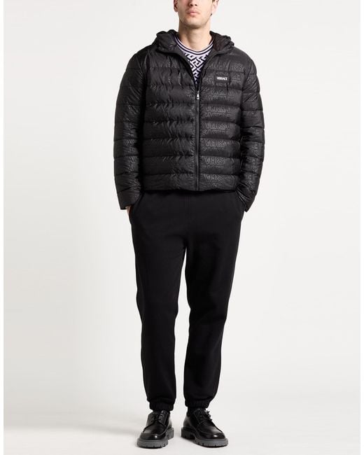 Versace Black Puffer Polyamide for men