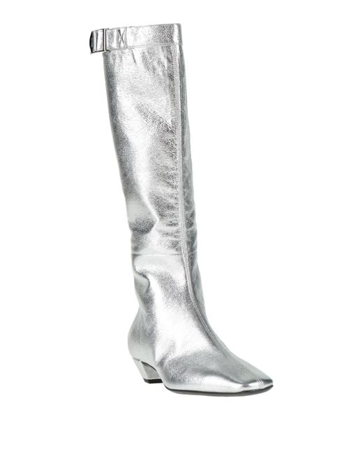 Tom Ford White Boot Leather